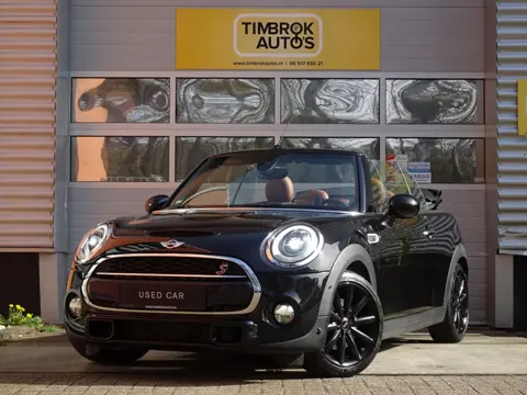 MINI Cabrio Cooper S 2.0 192PK Aut. *HUD/HK/Navi/ACC/Leer/Dealer-OH*
