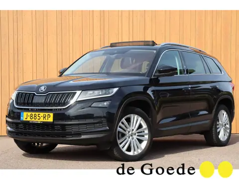 Skoda Kodiaq 1.5 TSI Business Edition Plus leer+mem+verw schuifdak el.trekhaak adap.cruise