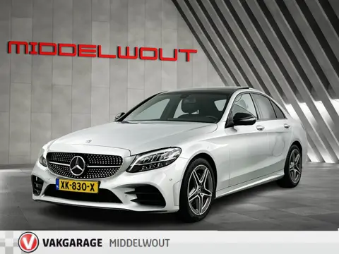 Mercedes-Benz C-Klasse 180 AMG Night-Pakket Pano-dak/Digi.Dash/Camera/18'LMV