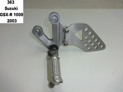 LINKER SCHETSPLAAT Suzuki GSX R 1000 2003 - 2004