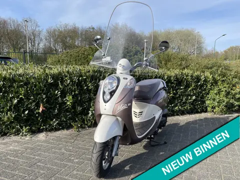 SYM Mio 50 MOKKA Windscherm Hoog BETAAL met in3