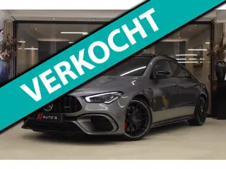 Mercedes-Benz CLA-klasse AMG 45 S 4MATIC+ PANO/360CAM/BURM/MEMORY/SPORT/BOMVOL