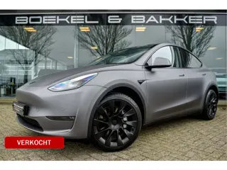 Tesla Model Y Long Range AWD 75 kWh ** 20inch ** Autopilot ** Custom Wrap Dual Motor ** Trekhaak