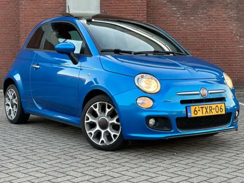 Fiat 500 0.9 TwinAir Turbo 500S|PANO|AIRCO|HALF-LEDER