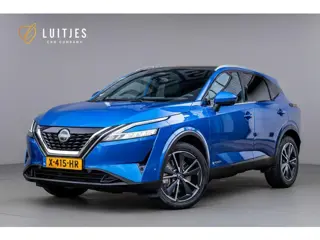 Nissan Qashqai 1.5 e-Power Tekna NL-auto|Panorama|Elek.stoelen|360°|Leder|Carplay|ACC|1e-eig.|Dealer