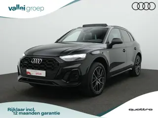 Audi Q5 50 TFSI e 299 pk S-tronic quattro S-Line | Panoramadak | Trekhaak | Fijnnappa leder | Geheug