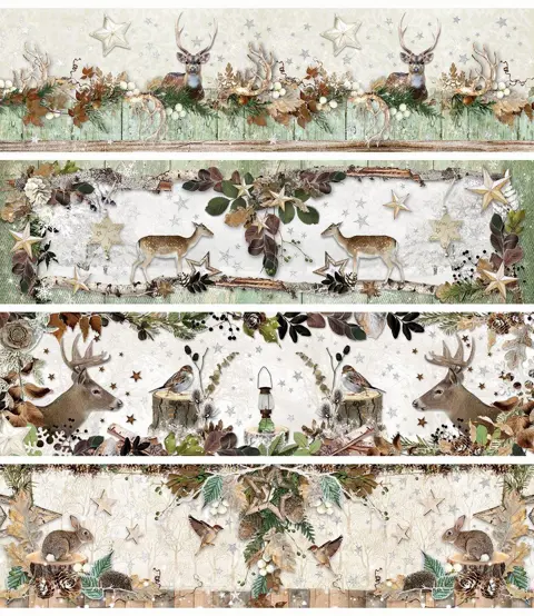 Woodland Winter - Christmas Sleeves - Kerstbal Krimpfolie -