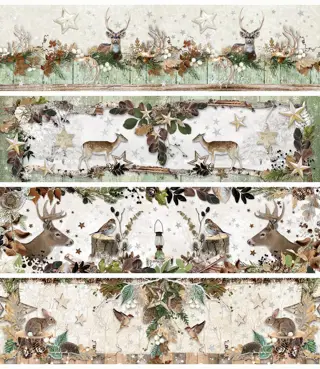 Woodland Winter - Christmas Sleeves - Kerstbal Krimpfolie -