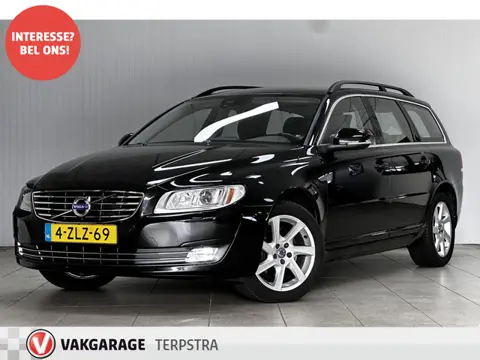Volvo V70 1.6 T4 Nordic+/ Automaat!/ Trekhaak/ Stoel+Voorruitverw./ 17''LMV/ Elek.Klep/ LEDER/ Clima