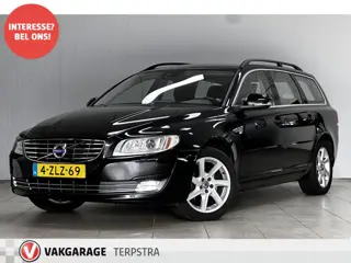 Volvo V70 1.6 T4 Nordic+/ Automaat!/ Trekhaak/ Stoel+Voorruitverw./ 17''LMV/ Elek.Klep/ LEDER/ Clima