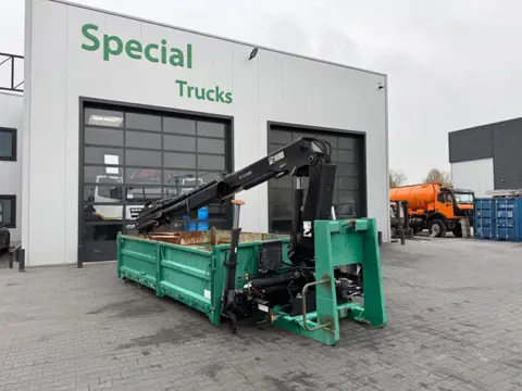 Hiab 122 B-3 Hiduo + Container Crane / Kraan / Autolaadkraan / Ladekrane / Kran / Grua / Grues