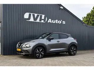 Nissan Juke 1.0 DiG-T N-Design 07-2023 | BTW | Bi-Tone | 1/2Leder | Navi | Keyless | 19"