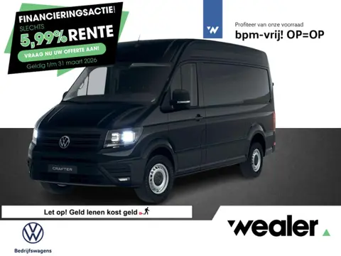 Volkswagen Bedrijfswagens Crafter Trendline L3 2.0 TDI EU6 103 kW (140 pk) GVW 3.5T WB 3640 MM 6 ver