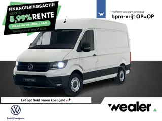 Volkswagen Bedrijfswagens Crafter Trendline L3 2.0 TDI EU6 103 kW (140 pk) GVW 3.5T WB 3640 MM 6 ver