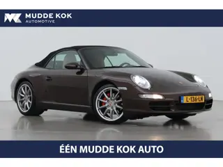 Porsche 911 Cabrio 3.8 Carrera 4S 997.1 | Handgeschakeld | Macadamia Metallic | Memory | 19 inch