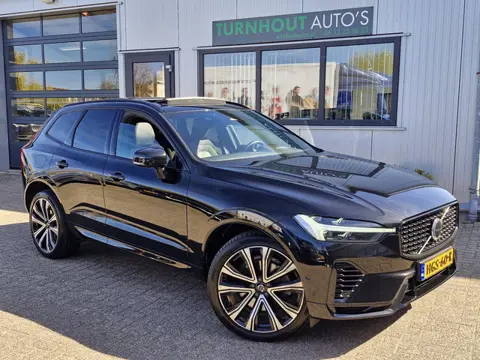 Volvo XC60 T6 Recharge hybrid AWD R-design DARK NIEUW MODEL pano | 360 | 21'' | elekt stoelen etc