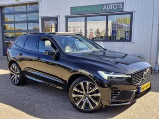 Volvo XC60 T6 Recharge hybrid AWD R-design DARK NIEUW MODEL pano | 360 | 21'' | elekt stoelen etc
