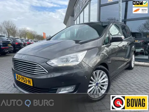 Ford Grand C-Max 1.0 Titanium | 7 Persoons | Schuifdeuren | PDC | LMV | Airco | Cruise | Navi | ORG 