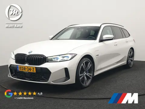 BMW 3 Serie Touring 330e M Sport PHEV 293pk Dealer O.H. NIEUW MODEL | Adaptive Cruise | Head Up | Ca