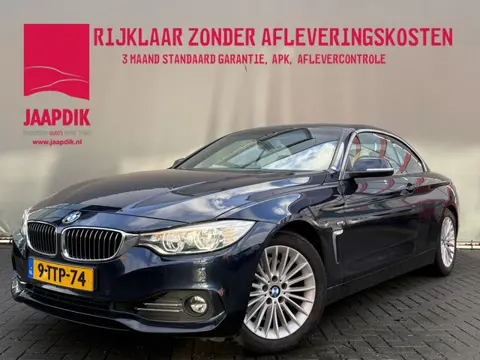 BMW 4 Serie Cabrio BWJ 2014 428i High 245 PK Executive TREKHAAK | FULL LED | STOELVERW. | NEK VERW. 
