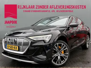 Audi e-tron Sportback BWJ 2020 55 408 PK quattro S edition 95 kWh AUTOMAAT | ALCANTARA | STOELVERW. 
