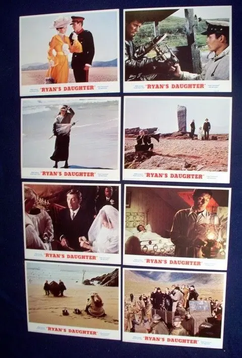 RYAN ' S DAUGHTER lobbycard set.