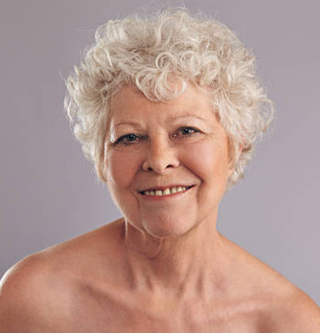 Opgewonden man van mijn leeftijd