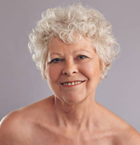 Opgewonden man van mijn leeftijd