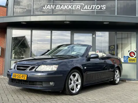 Saab 9-3 Cabrio 1.8t Vector ✅ Leer ✅ Stoelverwarming ✅ YoungTimer ✅