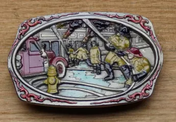 Losse gesp " Brandweer " ( Brandweerman )