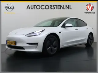 Tesla Model 3 SR+ 325PK AutoPilot Leer Pano-Dak Adaptive Cruise Lmv 18" Camera's Elektr.-Stuur+Stoel