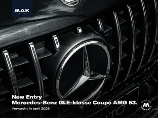 Mercedes-Benz GLE-klasse Coupé AMG 53 Hybrid 4Matic+, pano, 22", luchtv., Burmester, HUD, memory, 36