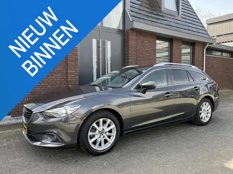 Mazda 6 Sportbreak 2.0 HP Skylease+ AUTOMAAT | BI-XENON | CRUISE CONTROL | TREKHAAK AFN. | NAV | PDC