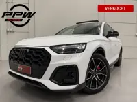 Audi Q5 55 TFSI e quattro 3x S-Line PANO/LUCHTVERING/TREKHAAK/HEAD-UP/ACC/360CAMERA/KEYLESS/20"AUDI-