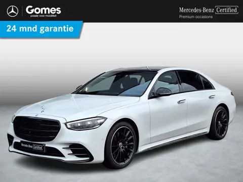 Mercedes-Benz S-klasse 350d 4MATIC Lang AMG Line | Night pakket | Burmester | Memory pakket voor + a