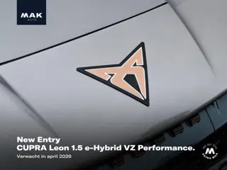 CUPRA Leon 1.5 e-Hybrid VZ Performance, pano, Sennheiser, sportkuipstoelen, Matrix-LED, memory, keyl