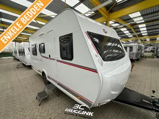 Bürstner Premio Life 480 TL - ENKELE BEDDEN