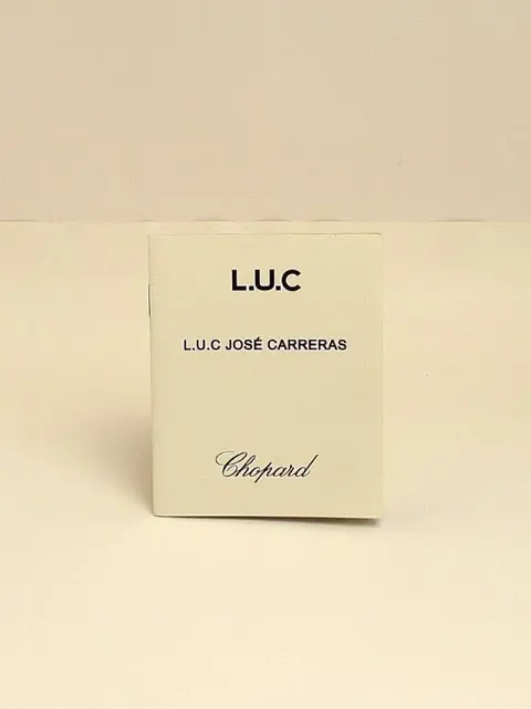 Chopard Booklet L.U.C. Jose Carreras