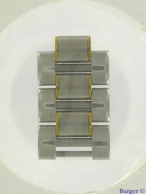 Cartier Must 21 Gold/Steel Link 16,00 MM 3 Pcs