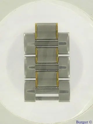 Cartier Must 21 Gold/Steel Link 16,00 MM 3 Pcs