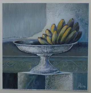 POSTER 18x18 cm HUIS DECO NIEUW