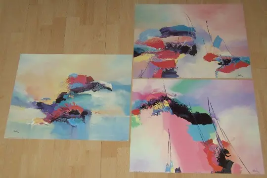 POSTER 50X40 CM KUNST DIVERSEN NIEUW