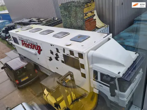 DAF 1700 turbo bakwagen / camper / tijdelijke woning / autocross / autosport !