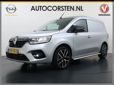 Renault Kangoo D 96pk €0,- BTW/BPM !! Luxe Navi Airco Camera 1/2 Leer Trekhaak Euro 6 Apple Carplay 