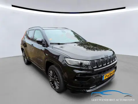 Jeep Compass 1.3T S, AUTOMAAT leer, pano, Apple, 360° camera, elektr. stoel. NL-dealerauto,