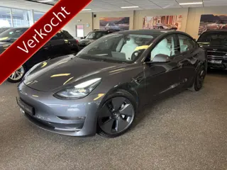 Tesla Model 3 Long Range AWD 75 kWh stuur en stoel verwarming, leder, navigatie, facelift, Autopilot