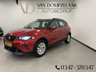 SEAT Arona 1.0 TSI Style DSG AUTOMAAT / 110PK / FACELIFTMODEL / CARPLAY / STOELVERW. /