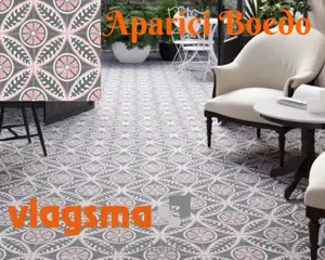 Aparici Boedo Vloertegels 60x60 cm Roze Vlagsma