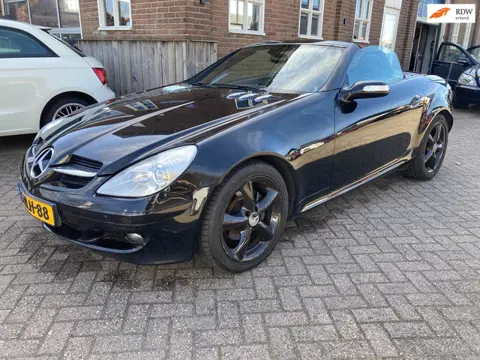 Mercedes-Benz SLK-klasse 200 K. Bj 2007 Leer , Cruise, stoelverwarming, APK tot 06-2026 inruil mogel
