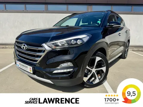 Hyundai Tucson 1.6 T-GDi Premium 4WD | Pano | Leer | Automaat | geleverd met 19" LM Origineel | | St